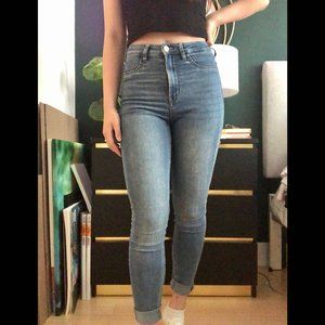 H&M High-Rise Skinny Jeans